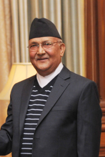 KP Sharma Oli Nepali politician and former Prime minister of Nepal