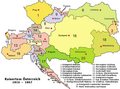 1816 ve 1867 arasında Avusturya İmparatorluğu.