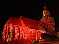 Polski: Katedra NMP podczas Dni Gorzowa 2010 English: st. Mary's Cathedral by night durning Days of Gorzów 2010