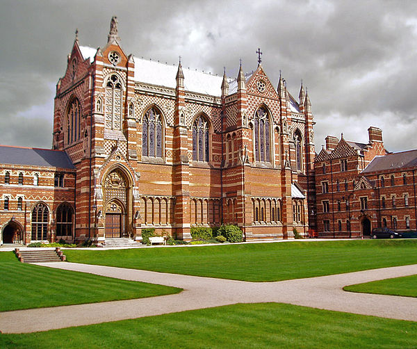 Keble College, Oxford, founded in 1870, was named after John Keble, a Tractarian, by the influence of Edward Pusey, another Tractarian