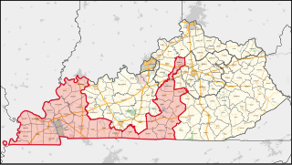 <span class="mw-page-title-main">Kentucky's 1st congressional district</span> U.S. House district for Kentucky