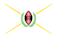 Presidential Standard of Mwai Kibaki.