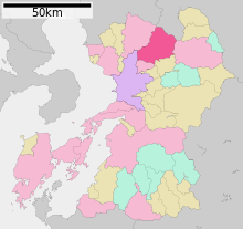 Kikuchi in Kumamoto Prefecture Ja.svg