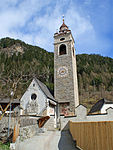 Pfarrkirche St. Katharina mit Friedhofskapelle und Friedhof