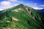 蝙蝠岳 Mount Kōmori 2,865 m