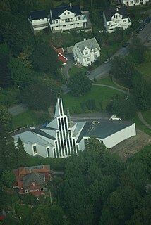 Landås Church Church in Vestland, Norway