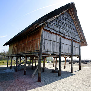 Le Laténium à Hauterive (canton de Neuchâtel).