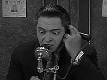 Leo Sulky as Detective on telephone Leo Sulky in "Habeas Corpus" (1928).jpg