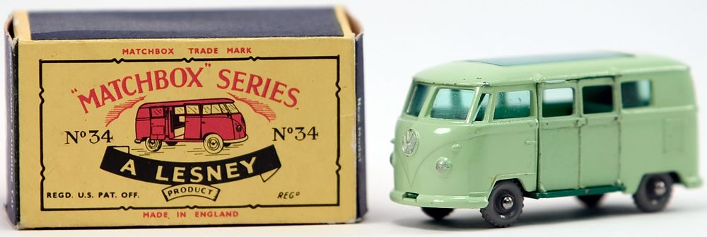 matchbox series 34 volkswagen camper