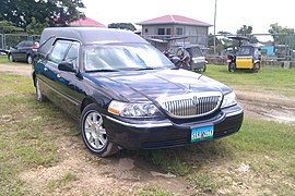 2011 Lincoln Town Car Funeral Hearse in Philippines