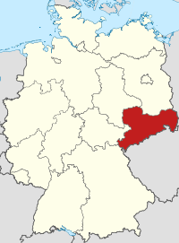 Locator map Saxony in Germany.svg