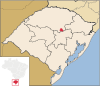 Locator map of Barros Cassal in Rio Grande do Sul.svg