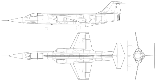 Lockheed F-104C Starfighter