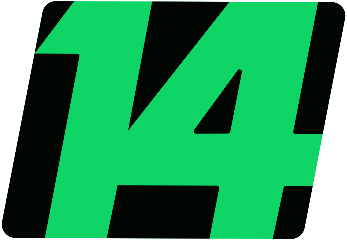 Kotiynet канал. 14 Канал. 27.125 14 Канал. NM logo.