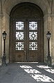 Door of the Cour Carrée, from the inside, facing East