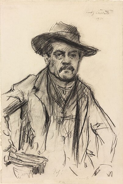 File:Lovis Corinth Selbstbildnis Zeichnung 1911.jpg