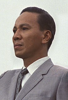 Nguyễn Văn Thiệu President of South Vietnam from 1965 to 1975