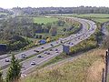 Junction 11 from the cutting