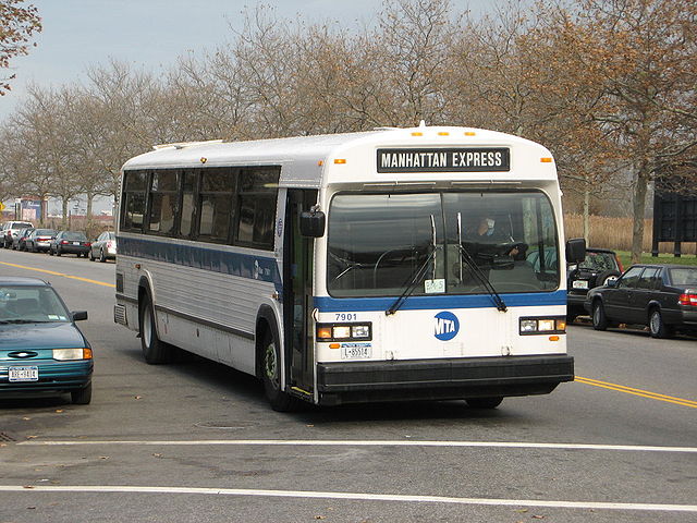 MCI Classic TC40-102A configured for commuter service