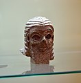 Male head from Shara Temple, Tell Agrab, Iraq Museum