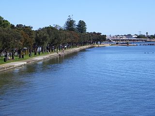 Mandurah City in Western Australia