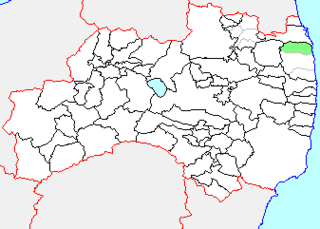 鹿島町の県内位置図