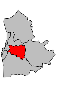 Kanton na mapě arrondissementu Boulogne-sur-Mer
