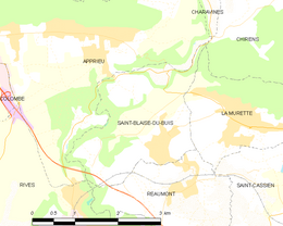 Saint-Blaise-du-Buis - Localizazion