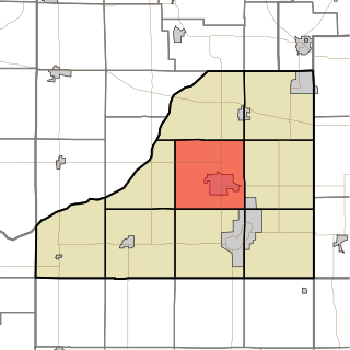 Center Township, Starke County, Indiana Township in Indiana, United States