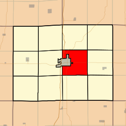 Location in Clarke County