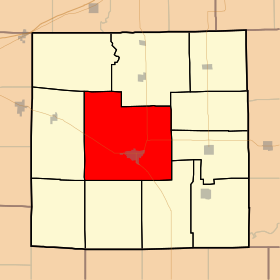 Placering af Wade Township
