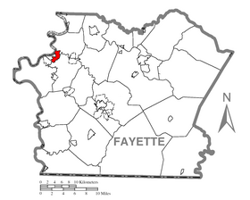 Localização de Brownsville Township