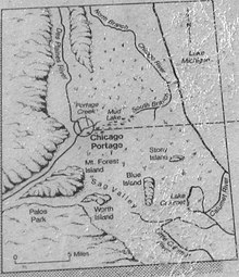 Map of Chicago Portage Map of Chicago Portage.JPG