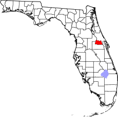Map of Florida highlighting Seminole County.svg