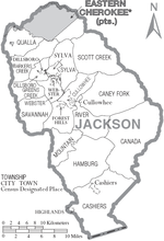 Miniatura para Municipio de Mountain (condado de Jackson, Carolina del Norte)