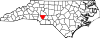 Map of North Carolina highlighting Cabarrus County.svg