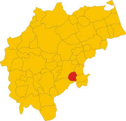 マチェラータ県におけるコムーネの領域