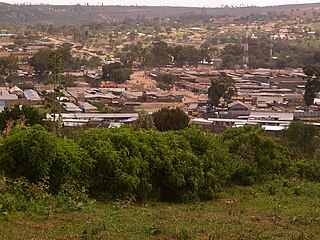 Maralal Town in Samburu County, Kenya