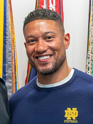 <span class="mw-page-title-main">Marcus Freeman</span> American football player and coach (born 1986)