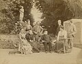 Verdi et ses amis à Sant’Agata en 1900.