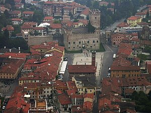 Vue panoramique depuis le château supérieur