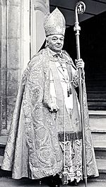 Monseigneur Maurice-Louis Dubourg à Pâques 1937.