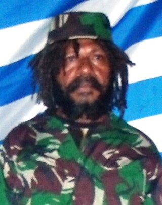 <span class="mw-page-title-main">Terianus Satto</span> Indonesian insurgent in the West Papua independence movement