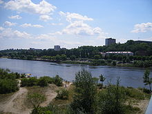 The Pripyat at Mazyr, Belarus