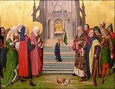 Meester van het leven van Maria, Presentatie van Maria, 15e eeuw.