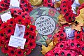 2018 wreaths at The Cenotaph, Whitehall.