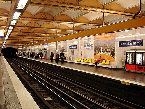 Metro de Paris - Ligne 3 - Havre - Caumartin 01