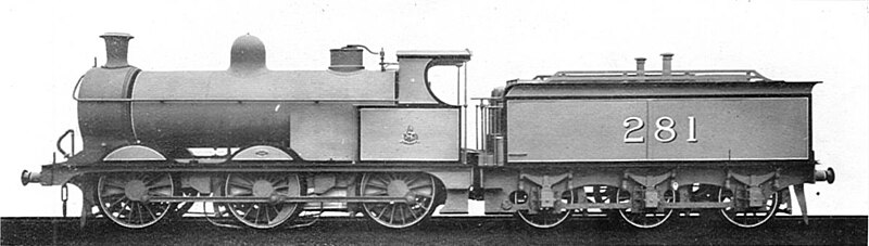 File:Midland Deeley Goods locomotive 281 (Howden, Boys' Book of Locomotives, 1907).jpg