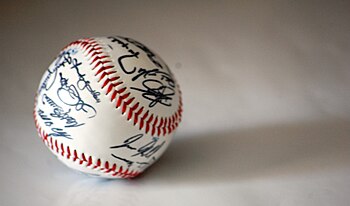 Baseball sign by the team of the Minnesota Twins.