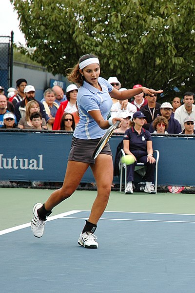 Sania Mirza at the 2006 US Open